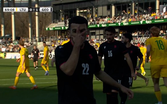 პენალტი მოიპოვა და გაიტანა - საქართველო მიქაუტაძის გოლით დაწინაურდა